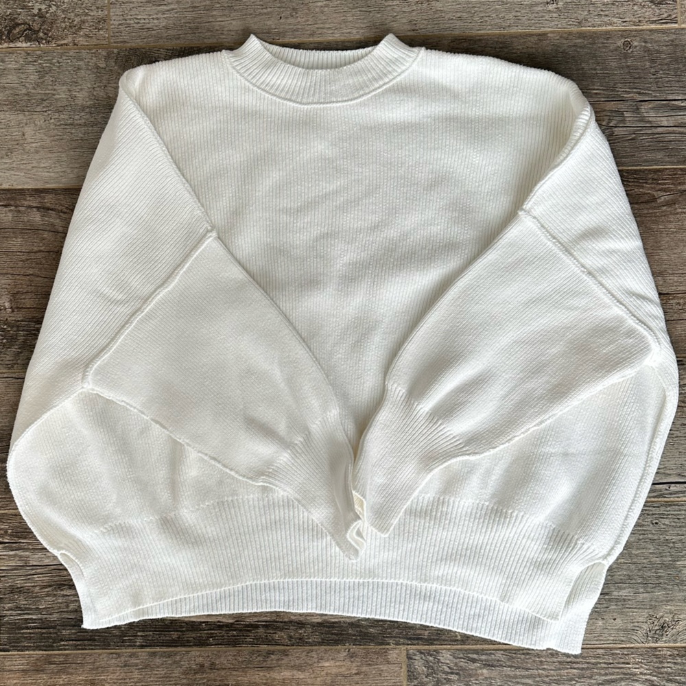 White Free People East Street Tunic